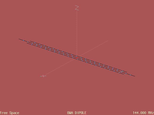 Optimized Wideband Antenna - 2M Band OWA Dipole